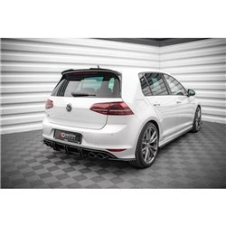 Maxton - Street Pro Central Diffuseur Arriere Volkswagen Golf R Mk7 Noir