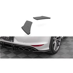 Maxton - Street Pro Lame Du Pare Chocs Arriere Volkswagen Golf R Mk7 Noir