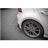 Maxton - Street Pro Lame Du Pare Chocs Arriere Volkswagen Golf R Mk7 Noir