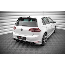 Maxton - Street Pro Lame Du Pare Chocs Arriere Volkswagen Golf R Mk7 Noir