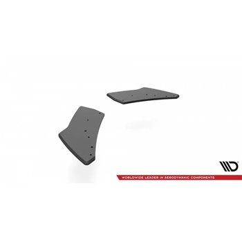 Maxton - Street Pro Lame Du Pare Chocs Arriere Volkswagen Golf R Mk7 Noir
