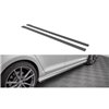 Maxton - Street Pro Rajouts Des Bas De Caisse Volkswagen Golf R Mk7 Noir-Rouge