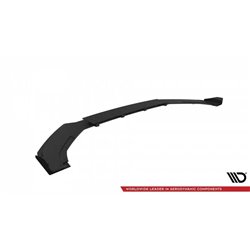 Maxton - Street Pro Lame Du Pare-Chocs Avant V.1 Volkswagen Golf R Mk7 Noir + Rabats Brillant 
