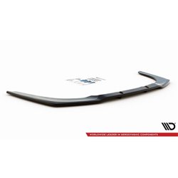 Maxton - Arriere Lame (avec une barre verticale) BMW 8 Gran Coupe M-Pack G16 Noir Brillant