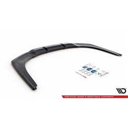 Maxton - Arriere Lame (avec une barre verticale) BMW 8 Gran Coupe M-Pack G16 Noir Brillant