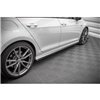 Maxton - Street Pro Rajouts Des Bas De Caisse Volkswagen Golf R Mk7 Noir