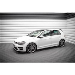 Maxton - Street Pro Rajouts Des Bas De Caisse Volkswagen Golf R Mk7 Noir