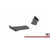 Maxton - Street Pro Lame Du Pare Chocs Arriere Volkswagen Golf R Mk7 Noir-Rouge + Rabats Brillant