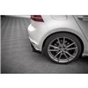 Maxton - Street Pro Lame Du Pare Chocs Arriere Volkswagen Golf R Mk7 Noir + Rabats Brillant 