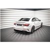 Maxton - Le prolongement de la lunette arrière Mercedes A AMG-Line / A35 Sedan V177 Noir Brillant