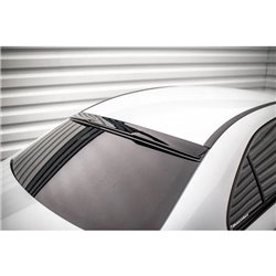 Maxton - Le prolongement de la lunette arrière Mercedes A AMG-Line / A35 Sedan V177 Noir Brillant