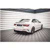 Maxton - Arriere Lame (avec une barre verticale) V.1 Mercedes A 35 AMG Sedan V177 Noir Brillant