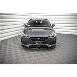 Maxton - Lame Du Pare-Chocs Avant V.3 Cupra Leon Mk1 Noir Brillant