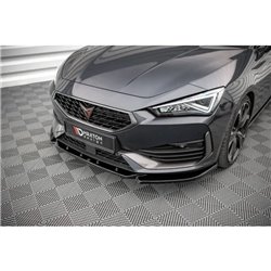 Maxton - Lame Du Pare-Chocs Avant V.3 Cupra Leon Mk1 Noir Brillant