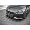 Maxton - Lame Du Pare-Chocs Avant V.3 Cupra Leon Mk1 Noir Brillant