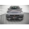 Maxton - Lame Du Pare-Chocs Avant V.2 Cupra Leon Mk1 Noir Brillant