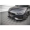 Maxton - Lame Du Pare-Chocs Avant V.2 Cupra Leon Mk1 Noir Brillant