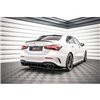 Maxton - Arriere Lame (avec une barre verticale) V.2 Mercedes A 35 AMG Sedan V177 Noir Brillant
