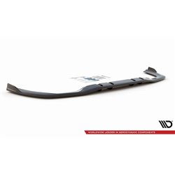 Maxton - Arriere Lame (avec une barre verticale) V.2 Mercedes A 35 AMG Sedan V177 Noir Brillant