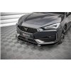 Maxton - Lame Du Pare-Chocs Avant V.1 Cupra Leon Mk1 Noir Brillant