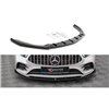Maxton - Lame Du Pare-Chocs Avant V.4 Mercedes A35 AMG / AMG-Line W177 Noir Brillant