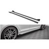 Maxton - Street Pro Rajouts Des Bas De Caisse Volkswagen Golf R Mk7 Noir-Rouge + Rabats Brillant