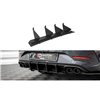 Maxton - Street Pro Central Diffuseur Arriere Cupra Leon ST Mk1 Facelift Noir-Rouge