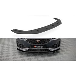 Maxton - Street Pro Lame Du Pare-Chocs Avant Cupra Leon Mk1 Noir-Rouge
