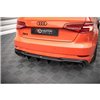 Maxton - Rajout Du Pare-Chocs Arriere V.2 Audi RS3 Sportback 8V Facelift Noir Brillant