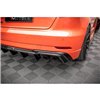 Maxton - Rajout Du Pare-Chocs Arriere V.2 Audi RS3 Sportback 8V Facelift Noir Brillant
