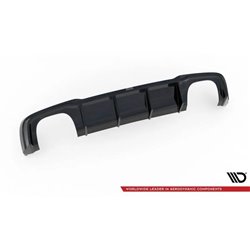 Maxton - Rajout Du Pare-Chocs Arriere V.2 Audi RS3 Sportback 8V Facelift Noir Brillant