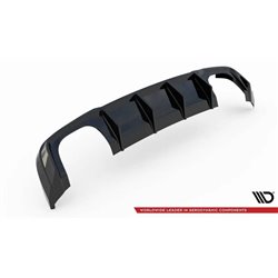 Maxton - Rajout Du Pare-Chocs Arriere V.2 Audi RS3 Sportback 8V Facelift Noir Brillant