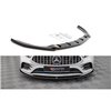 Maxton - Lame Du Pare-Chocs Avant V.5 Mercedes A35 AMG / AMG-Line W177 Noir Brillant