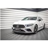 Maxton - Lame Du Pare-Chocs Avant V.5 Mercedes A35 AMG / AMG-Line W177 Noir Brillant