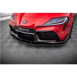Maxton - Street Pro Lame Du Pare-Chocs Avant Toyota Supra Mk5 Noir