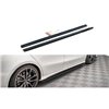 Maxton - Rajouts Des Bas De Caisse V.2 Mercedes A35 AMG / AMG-Line W177 Noir Brillant