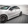 Maxton - Rajouts Des Bas De Caisse V.2 Mercedes A35 AMG / AMG-Line W177 Noir Brillant