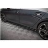 Maxton - Street Pro Rajouts Des Bas De Caisse Cupra Leon ST / Hatchback Mk1 / Mk1 Facelift Noir-Rouge