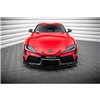 Maxton - Lame Du Pare-Chocs Avant V.4 Toyota Supra Mk5 Noir Brillant
