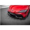 Maxton - Lame Du Pare-Chocs Avant V.4 Toyota Supra Mk5 Noir Brillant