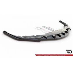 Maxton - Lame Du Pare-Chocs Avant V.4 Toyota Supra Mk5 Noir Brillant