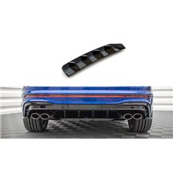 Maxton - Diffuseur Arrière Complet Volkswagen Tiguan R Mk2 Facelift Noir Brillant