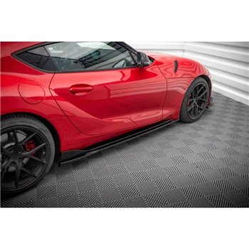 Maxton - Rajouts Des Bas De Caisse V.3 Toyota Supra Mk5 Noir Brillant