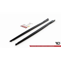 Maxton - Rajouts Des Bas De Caisse V.3 Toyota Supra Mk5 Noir Brillant