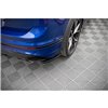 Maxton - Lames De Pare-Chocs Arrière Latérales Volkswagen Tiguan R Mk2 Facelift Noir Brillant