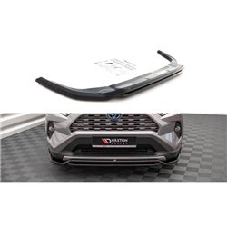 Maxton - Lame Du Pare-Chocs Avant Toyota RAV4 Mk5 Noir Brillant