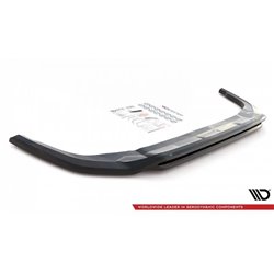 Maxton - Lame Du Pare-Chocs Avant Toyota RAV4 Mk5 Noir Brillant