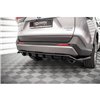 Maxton - Arriere Lame (avec une barre verticale) Toyota RAV4 Mk5 Noir Brillant
