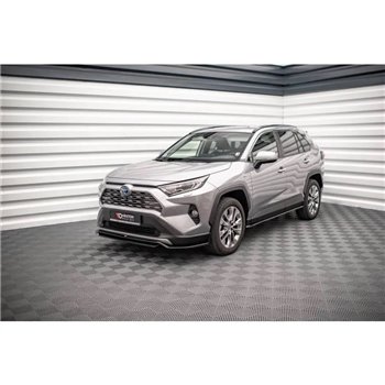 Maxton - Rajouts Des Bas De Caisse Toyota RAV4 Mk5 Noir Brillant
