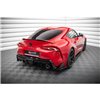 Maxton - Lames De Pare-Chocs Arrière Latérales V.3 Toyota Supra Mk5 Noir Brillant
